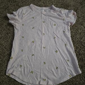 Pink Banana Print T-Shirt